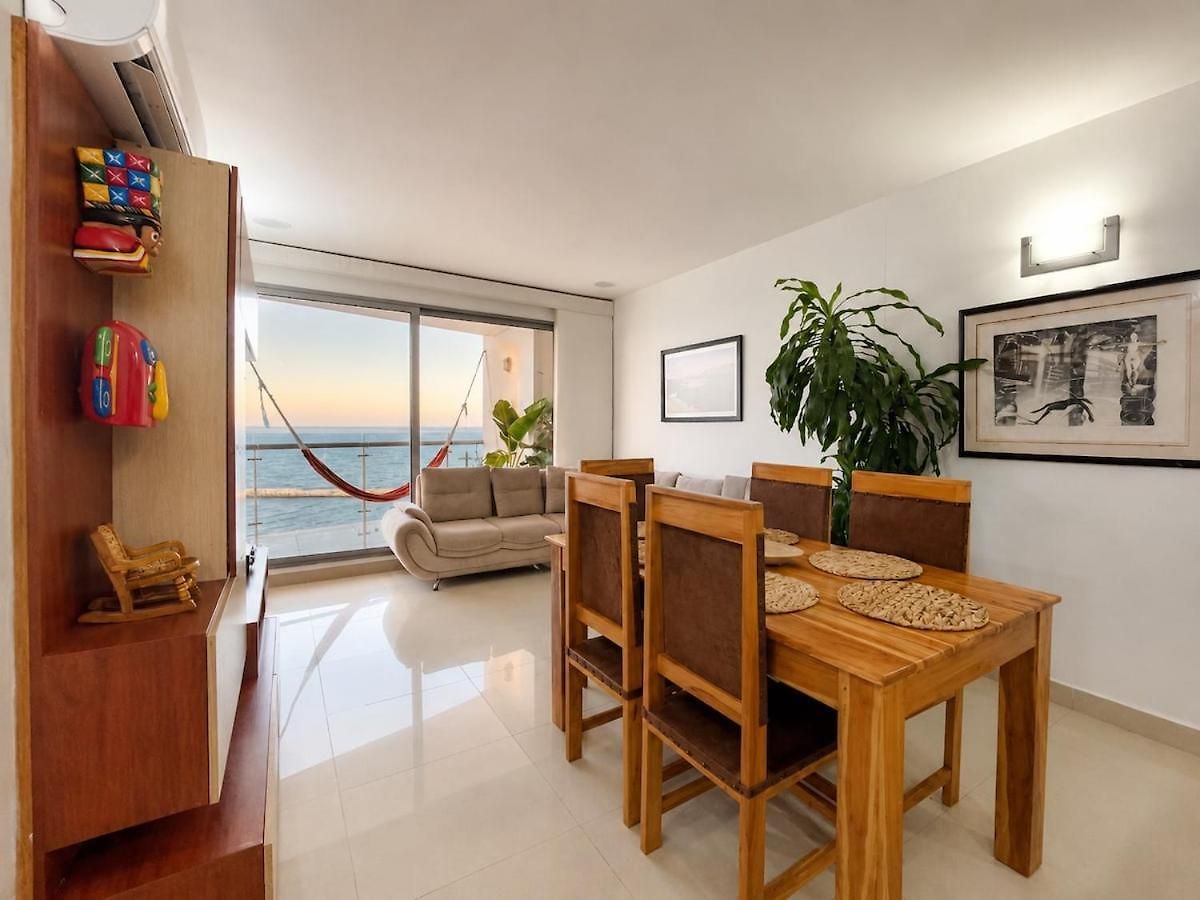 Beachfront Jacuzzi Pool Sauna Gym Apartamento