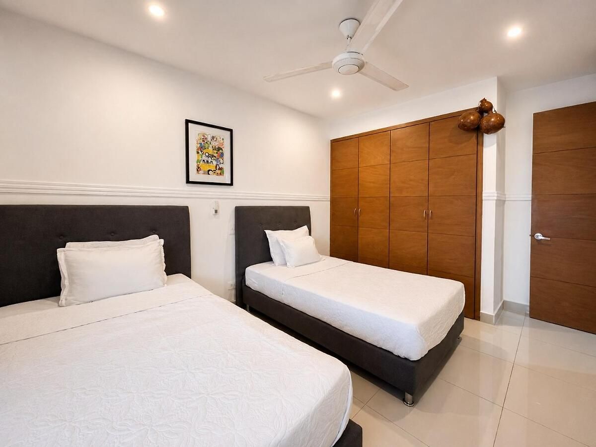 Beachfront Jacuzzi Pool Sauna Gym * Cartagena