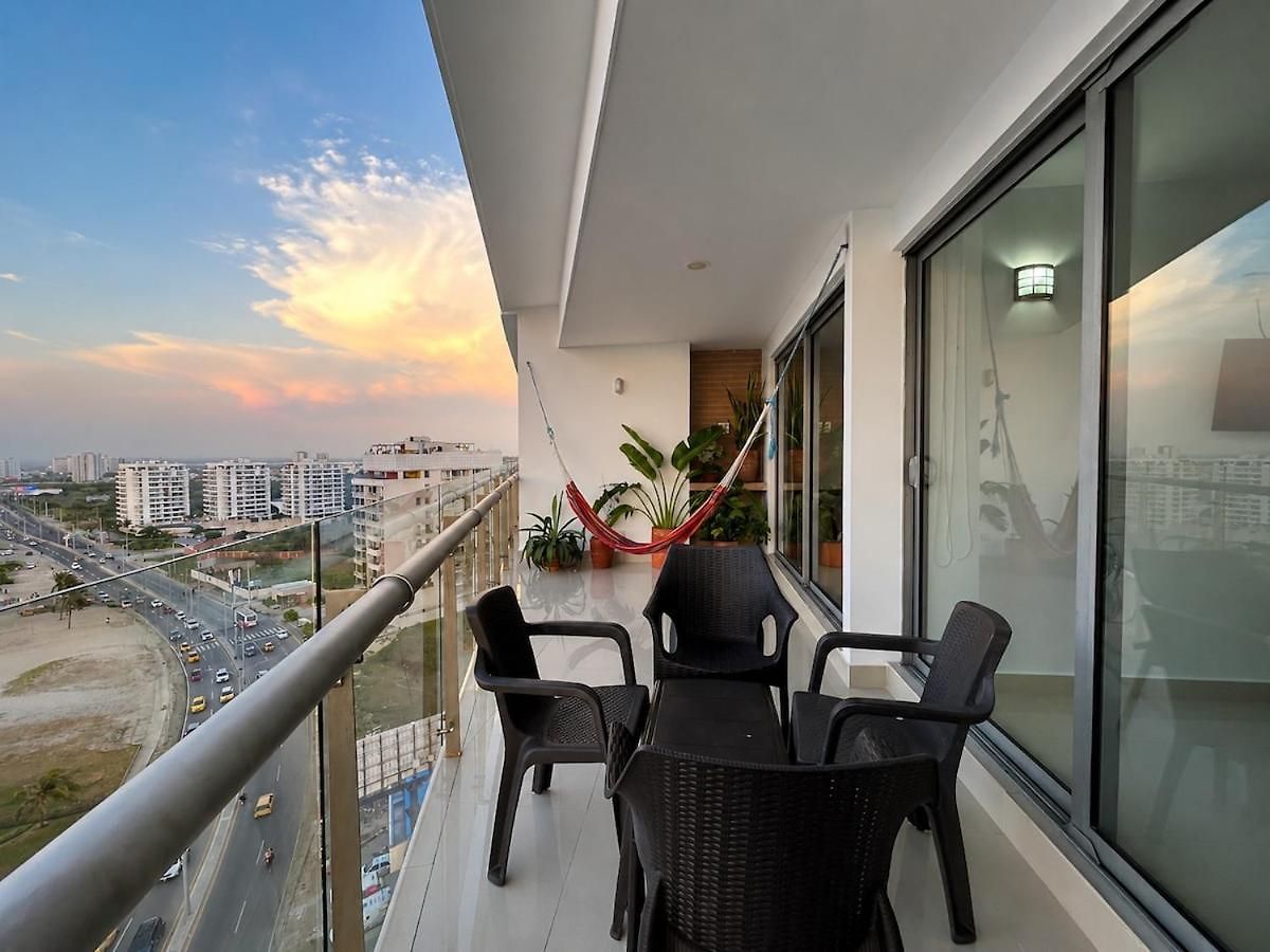 Apartamento Beachfront Jacuzzi Pool Sauna Gym