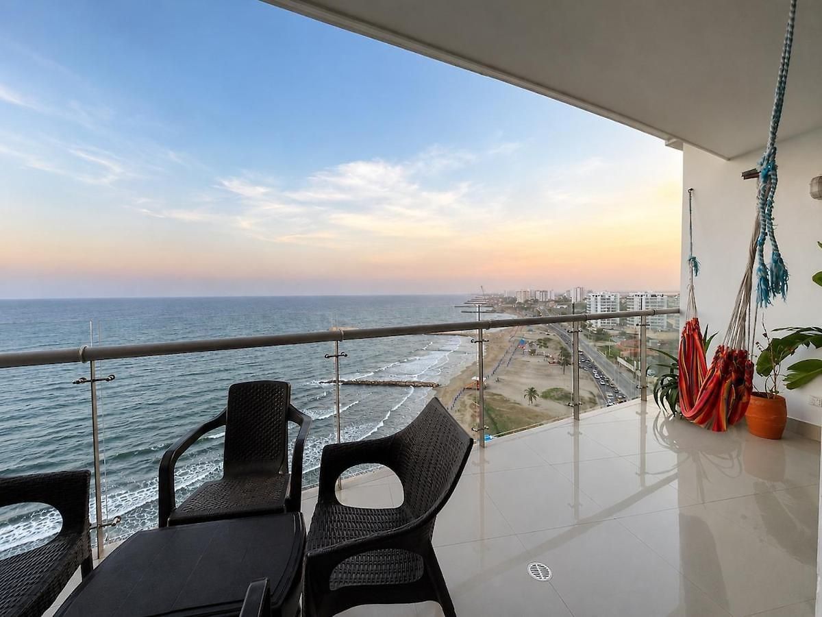 Beachfront Jacuzzi Pool Sauna Gym Apartamento *