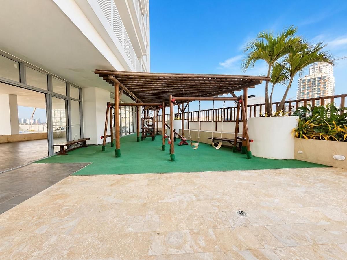 Apartamento Beachfront Jacuzzi Pool Sauna Gym