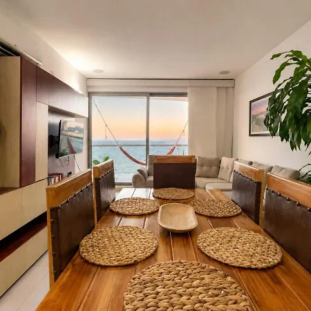 Beachfront Jacuzzi Pool Sauna Gym Apartamento *