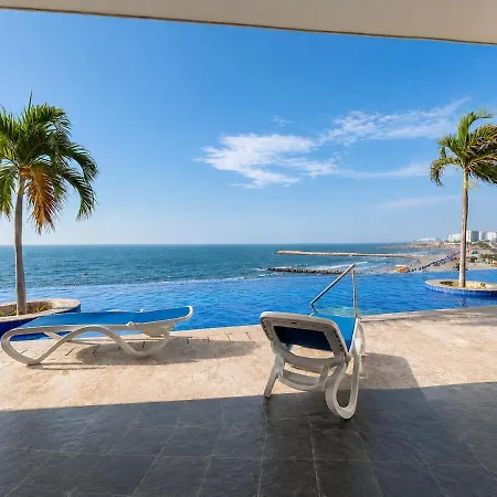 Beachfront Jacuzzi Pool Sauna Gym Apartamento *