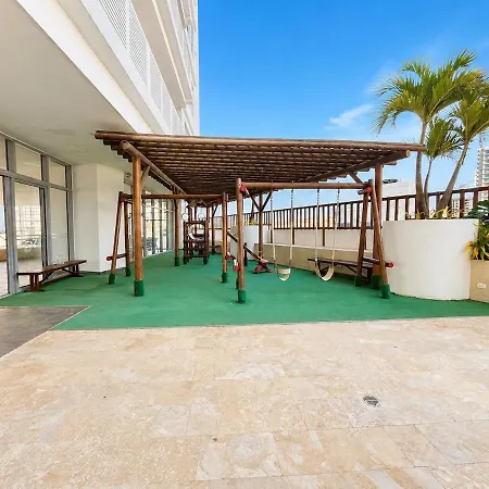 Apartamento Beachfront Jacuzzi Pool Sauna Gym